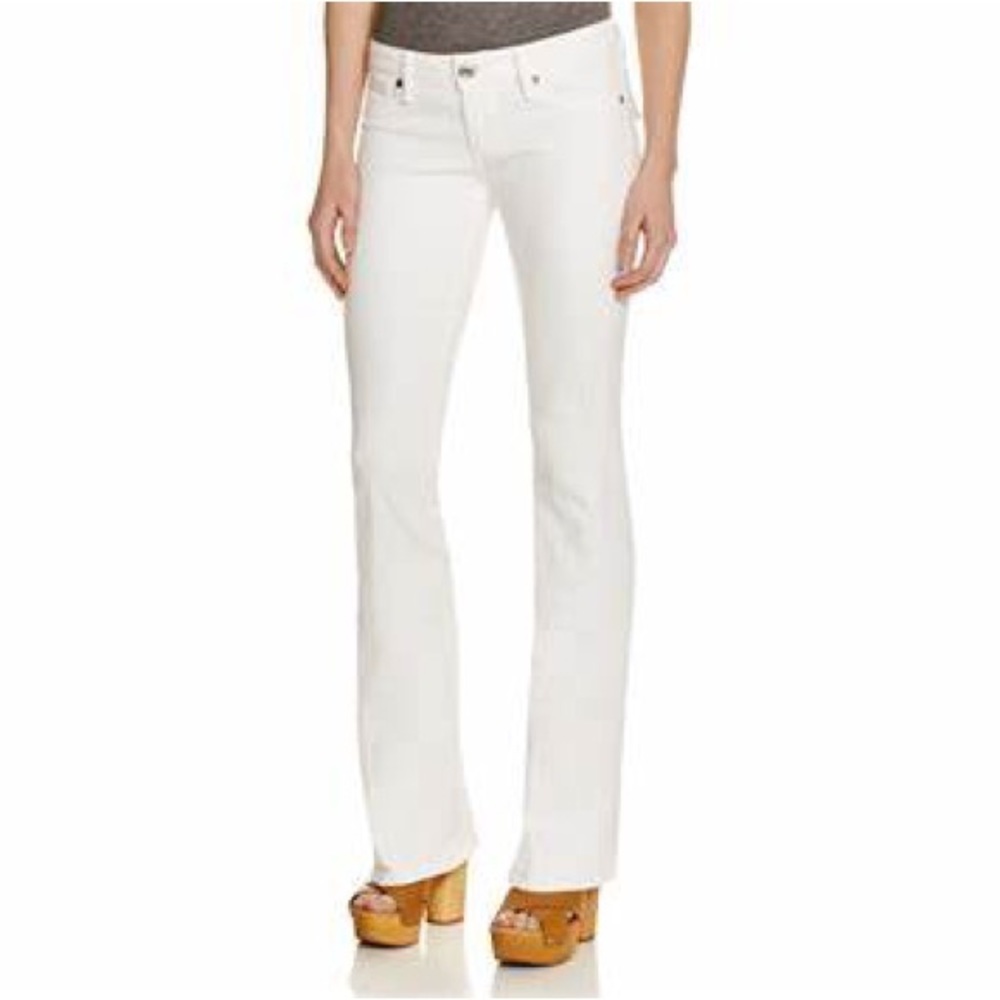True Religion Petite Joey Flare White size 28 - (NWT)